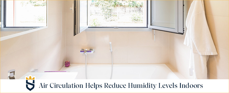 Air Circulation Will Keep Moisture Down